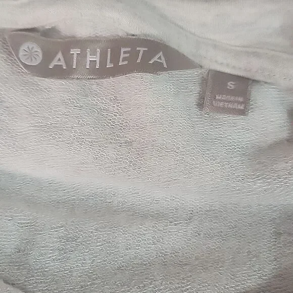 Athleta Oversized Lightweight Hoodie Size S - Picture 4 of 5